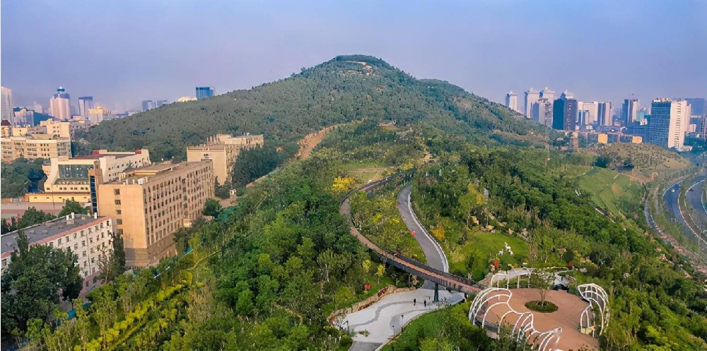 濟(jì)南中央商務(wù)區(qū)五頂茂嶺山景觀設(shè)計(jì) （景觀園林）